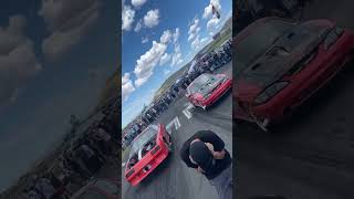 Chevy vs ford burnouts noprep [upl. by Ayela]