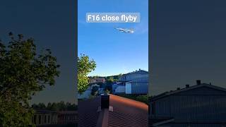 f16 military jet flyby sonic boom close up f16 airplane military [upl. by Ainad460]