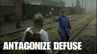 ANTAGONIZE DEFUSE Red dead Redemption 2 HD [upl. by Nylekoorb]