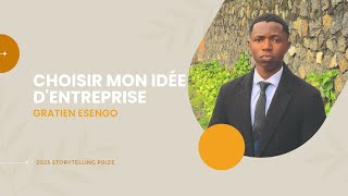 Comment jai choisi mon idée dentreprise  Gratien Ensengo  Anzisha Prize Fellowship [upl. by Ewolram]