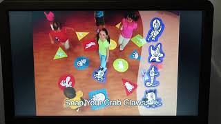 Cranium Hullabaloo DVD game Snap Your Crab Claws [upl. by Wally]