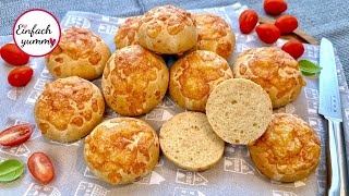 Käse Hafer Brötchen 😋 Brötchen backen  Thermomix® TM5TM6 [upl. by Ahron]