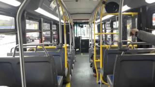 Nassau InterCounty Express On Board 2015 New Flyer XN40 1923 n25 Bus Part 3 [upl. by Yrrad]