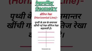 HorizontalLine geometry subscribe etc motivation mathematics shortvideo [upl. by Premer]