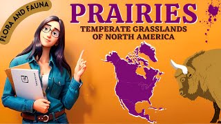 Prairies Explained ‑ Temperate Grasslands of North America  prairies [upl. by Asennav419]