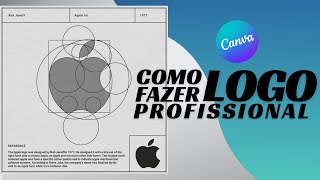 Canva Logotipo Tutorial Criar Logo 2024 Profissional monetizelife [upl. by Cyma]