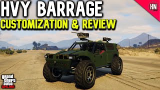 HVY Barrage Customization amp Review  GTA Online [upl. by Capone658]