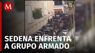 Enfrentamiento armado en Culiacán moviliza a fuerzas de seguridad [upl. by Wynny]