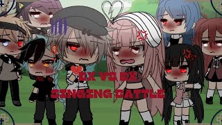 Gacha life singing battle ex vs ex  Part 23  Gacha life  Singing battle [upl. by Nawek661]