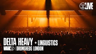 Delta Heavy  Linguistics  WAH10 at Drumsheds London 2024 [upl. by Nelsen382]