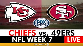 Chiefs vs 49ers Live Streaming Scoreboard Free PlayByPlay Highlights Boxscore  NFL Week 7 [upl. by Dermot186]