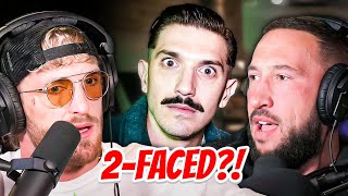 Logan Pauls CoHost Calls Andrew Schulz 2FACED On Impaulsive [upl. by Derk]