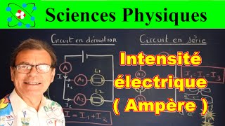 Sciences Physique sur l’intensité électrique [upl. by Hgielrebma]