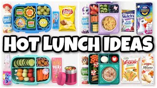 HOT LUNCHES and NO SANDWICHES🍎 School Lunch Ideas for KIDS [upl. by Letch]