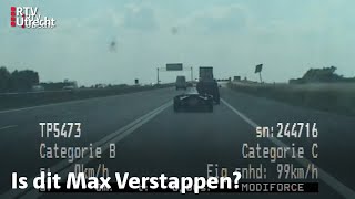 Verkeerspolitie F1achtige bolide scheurt over de A27  RTV Utrecht [upl. by Notkcorb892]