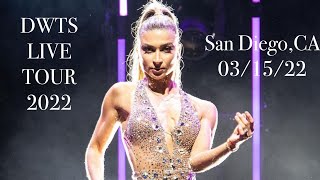 DWTS Live Tour 2022  Daniella Karagach [upl. by Eecyak330]