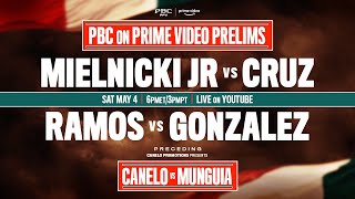 PBC on PRIME VIDEO PRELIMS  CaneloMunguia [upl. by Rheinlander108]