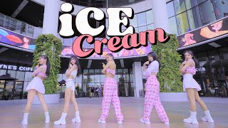 DANCE IN PUBLIC BLACKPINK  Ice Cream wSelena Gomez DANCE COVER  1TAKE  BLACK CHUCK  Vietnam [upl. by Tarrant]