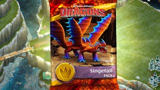 SINGETAIL PACK  Dragons Rise of Berk [upl. by Eilitan]