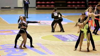 Bachata danza caraibica Competizione di Danza Gold Master 2016FIDS [upl. by Drye]