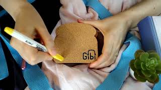 ASMR Gibis Toaster Coasters No Talking Tapping Tracing Scratching Rubbing Brushing [upl. by Kandace]