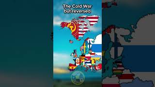 The Cold War but reversed history mapper globalmapper coldwar shorts europe eu edit map [upl. by Concordia]