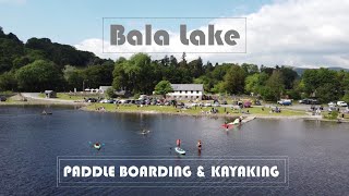 Bala Lake North Wales Paddle Boarding amp Kayaking NorthWales BalaLake paddleboarding kayaking [upl. by Komarek]