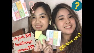 Review INPODS 12  TWS i12 Macaron  Aipods KW  Bahasa Indonesia [upl. by Sewole]