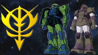 Zaku II Development History Ground and Marine Units [upl. by Courtney779]