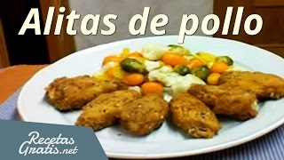 Cómo hacer Alitas de pollo crujientes [upl. by Releyks751]