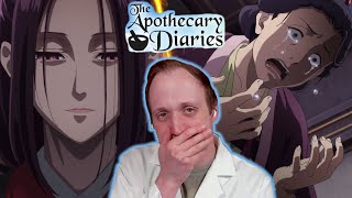 PHARMACIST REACTS to Apothecary Diaries Episode 11  Hysterectomy [upl. by Nahama]