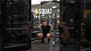 MY SQUAT FORM IS… shorts strength fitness tips squat legday [upl. by Thad630]