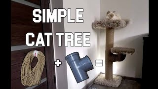 How to rewrap a cats scratching post [upl. by Acysej508]