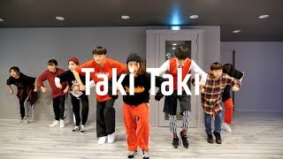 Dj Snake  Taki Taki l Locking Class Myunghwa [upl. by Oiracam]