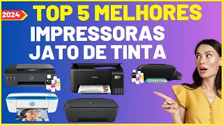 Top 5 Melhores Impressoras Jato de Tinta de 2024 [upl. by Armond]