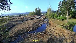 Gibbons Creek Restoration Timelapse [upl. by Leese]