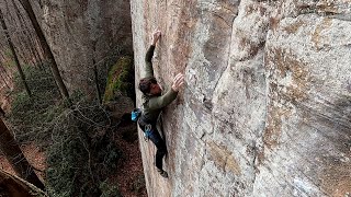 Leviathan 513c  Red River Gorge Rock Climbing [upl. by Desdee261]