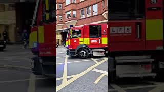 quotMobilise Mobilisequot Fire and Ambulance Cars responding in London london lfb fire bluelights [upl. by Swagerty]