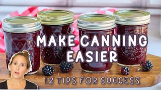 12 Canning Tips amp Tricks for Beginners You Can Do This [upl. by Yalc]