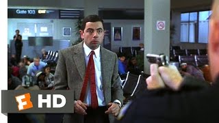 Bean 312 Movie CLIP  Airport Police Chase 1997 HD [upl. by Anirad]