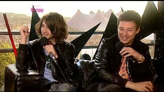 Arctic Monkeys Reading Festival Interview 29 August 2009 [upl. by Nnairrehs687]