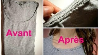 DIY dun Tshirt Ordinaire à Unique [upl. by Long]