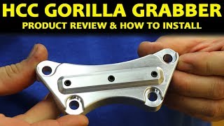 Gorilla Grabber Harley Davidson Handlebar Clamp  Product Review amp How To Install [upl. by Melly]