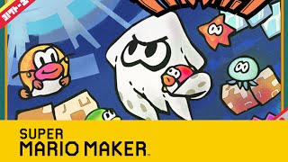 Super Mario Maker FR  Splatoon  Saute qui peut [upl. by Mata]