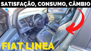 Fiat Linea Absolute Dualogic 19  Feedback de SATISFAÇÃO CONSUMO E CÂMBIO [upl. by Annaya597]