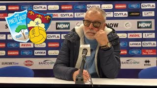 20🎙CONFERENZA MISTER BRAGLIA IN VISTA DI PINETOGUBBIO 🔴🔵🐺 [upl. by Sicular834]