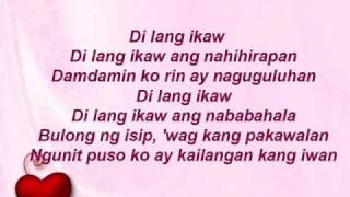 di lang ikaw with lyrics  juris [upl. by Aissert991]