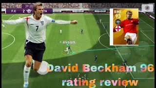 Review 94 rating legend David Beckham pes 2020 mobile [upl. by Nnayecats244]