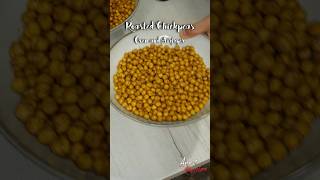 Crispy Roasted Chickpeas Healthy Snack chickpeas oven airfryer shortsfeed shortvideo shorts [upl. by Adore72]