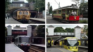 Heaton Park Station Manchester 1991  2012 Contrasts [upl. by Eiuqcaj]